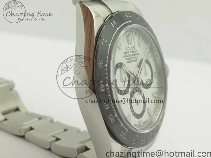Clone Edition Best V2 A4130 1:1 Daytona Bracelet White 116500 And ARF Super 904L Case SS Dial 0524